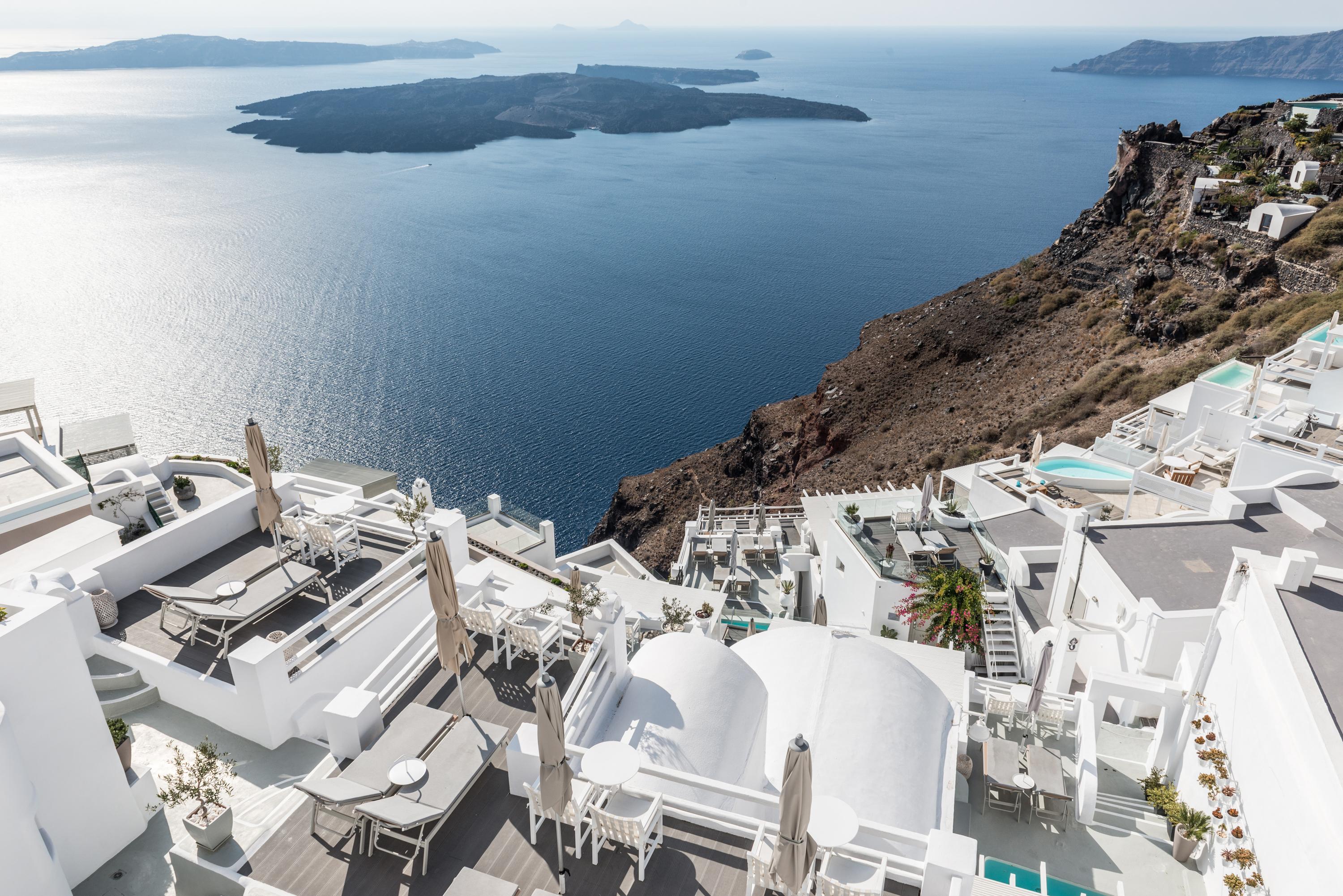 On The Rocks - Small Luxury Hotels Of The World (Adults Only) Imerovigli  Luaran gambar
