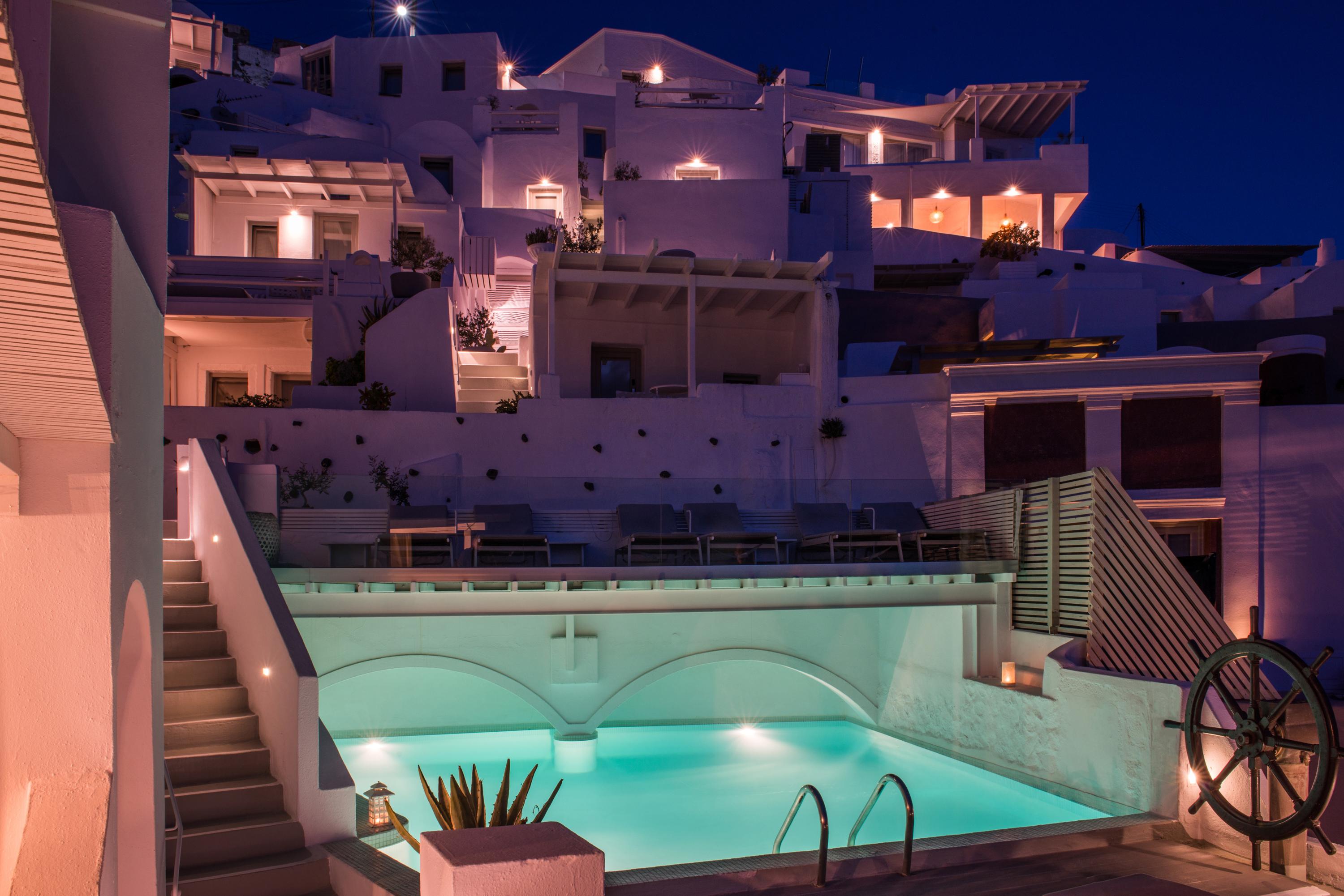 On The Rocks - Small Luxury Hotels Of The World (Adults Only) Imerovigli  Luaran gambar